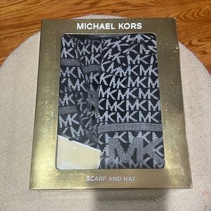 Micheal Kors Scarf and Hat Set